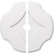 Ekena Millwork Percival Architectural Grade PVC Contemporary Ceiling Medallion, Two Piece, 26"OD x 3"ID x 9"C x 1"P CMP26PL2-03000 - alternate 1